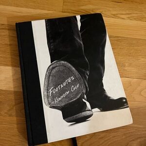 Kenneth Cole Footnotes Book